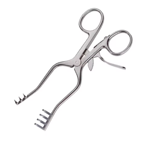 Rétracteur Weitlaner 5,5 pouces à pointe arrondie 3x4, instruments chirurgicaux vétérinaires en acier inoxydable, matériel à vendre à bas prix - Product Image 4