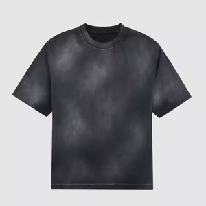 เสื้อยืดวินเทจผู้ชายแบบย้อมสีเอซิด ลดราคาสุดคุ้ม ปรับแต่งได้ 100% ผ้าฝ้าย แขนยาว ทรงโอเวอร์ไซส์  แบบเรียบ  ริงเกอร์  ผ้าไหมรักษ์โลก - Product Image 2