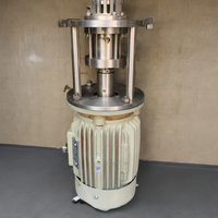Agitateur vertical en acier inoxydable, moteur AC 4 kW, 380 V, mélangeur de liquides, capacité 50 L, haut niveau de sécurité, fond en acier inoxydable