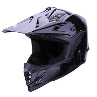 Casque de VTT intégral modèle 17 avec aérations, visière réglable, respirant, pour moto tout-terrain, avec Bluetooth