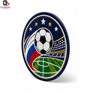 Badges personnalisés de qualité supérieure pour événements sportifs – Broderie haute densité, tissu sergé durable, design personnalisé, épingle de sécurité pour clubs - Product Image 4