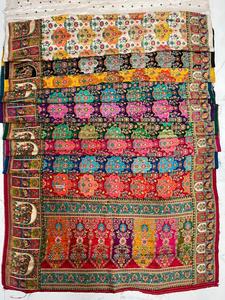 Sari de Seda Viscosa Pura Estampada, Suministro Directo de Fábrica, Diseño Elegante para Fiestas, Bodas y Festivales, Disponible para la Venta - Product Image 3