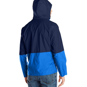 Chaqueta Cortavientos Ligera para Hombre, con Capucha, Impermeable, Resistente al Viento, Transpirable, Informal, Deportiva, con Cierre, Logotipo Personalizado - Product Image 2