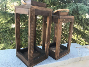 Support de bougie en bois écologique, impression typographique, thème classique, décoration intérieure, décoration de mariage, cadeaux de bienvenue MULTI - Product Image 2