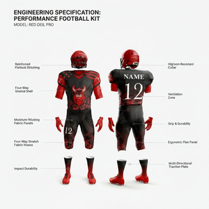 Uniformes de fútbol de poliéster/spandex de alta calidad de un fabricante personalizado que garantizan una durabilidad de élite para el comercio mundial. - Product Image 4