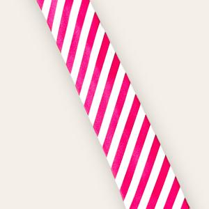 เนคไทโพลีเอสเตอร์ลายทางสีชมพูแคนดี้สำหรับผู้ชาย |   เนคไททอผ้าลายหรูหรา |   งานแต่งงานทางธุรกิจอย่างเป็นทางการ |   ของขวัญ อุปกรณ์เสริมที่มีสไตล์และทนทาน - Product Image 1