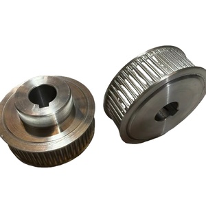 Polea Dentada de Alta Torsión 66T S5M HTD, Polea de Correa Dentada S5M de Super Torsión con Brida, Polea Personalizada con Cubo - Product Image 1