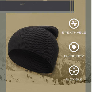 Soft Warm High Quality <b>Plain</b> Beanie <b>Caps</b> Latest Arrival Comfortable & Breathable Beanie <b>Caps</b> in Bulk Quantity - Product Image 5