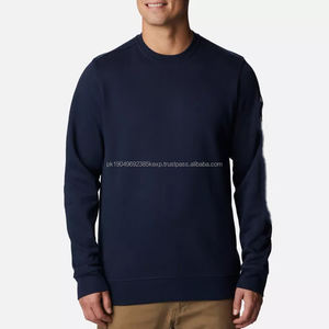 Venta al por mayor 100% sudaderas de algodón para hombre logotipo impreso personalizado cuello redondo grueso invierno sudaderas con logotipo personalizado sudaderas con capucha - Product Image 1