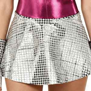 Maillot d'équipe élégant et tendance avec accents de strass, fabriqué avec un tissu léger et confortable, uniforme de cheerleading - Product Image 5