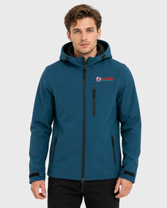 <b>Fly</b> Humble Sportswear <b>Men's</b> Hooded Windproof Breathable <b>Jacket</b> Solid Color Zipper Closure Winter Wear Cheap Price Wholesale Rate - Product Image 1