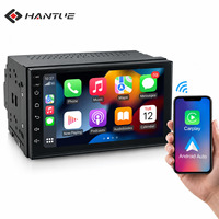 Autoradio Android HANTUE universel 2 Din 7 pouces IPS WiFi 4 cœurs FM/RDS BT5.0 AMP avec écran tactile CarPlay 7 pouces