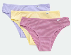 Ropa Interior Femenina de Fábrica Directa, Antiarrugas, Transpirable, Antibolitas, Tejida en Nailon, Tipo Bikini, Sin Costuras - Product Image 1