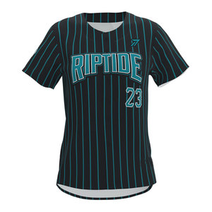 Kit complet de softball pour femmes et filles : maillot, short, chaussettes, uniforme assorti, logo d'équipe personnalisé, OEM, vente en gros, chemises de baseball et de softball rapide - Product Image 1
