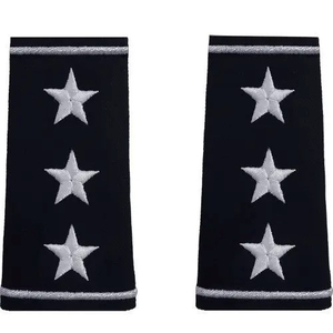 Parches de epaulettes bordados 3D personalizados al por mayor con material de lona de alta calidad para uniformes personalizados - Product Image 1