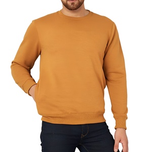 Sweat-shirt à col rond surdimensionné pour homme de haute qualité avec logo personnalisé, en molleton de coton, streetwear décontracté, OEM - Product Image 6