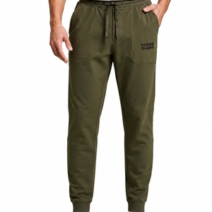 Custom Men's Cotton Fleece Jogger Sweatpants Soft Fabric Comfort Fit Custom Made Elastic Waist <b>Athletic</b> Joggers For Men - Product Image 1
