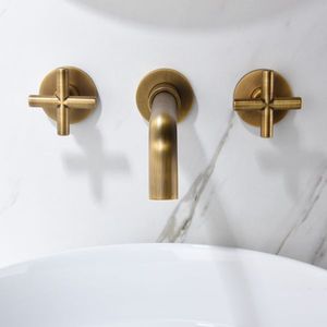 Rubinetto da Bagno a Parete Stile Antico, Elegante Rubinetto per Lavabo per Bagni Moderni - Product Image 3
