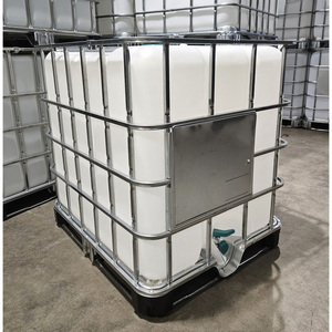 Brand-new High Quality IBC 1000L <b>White</b> <b>square</b> Chemical Drums Stainless Steel Finish 3-Year Warranty 1-ton Barrels Metal-<b>frame</b> - Product Image 6