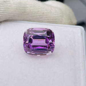 Piedra preciosa de kunzita natural con corte cojín de 18.47 ct, calidad AAA, brillo AAA, color agradable, perfecta para pulir, disponible a precio económico. - Product Image 1