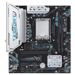 Maxsun MS-esport B860M Gank เมนบอร์ด WiFi LGA1851 MATX, PCIe 5.0, Wi-Fi 6, 1G LAN สำหรับ Intel/CPU ultra Gen - Product Image 1