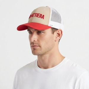 Gorra Trucker para Hombre, Gorra de Béisbol de Malla, Dos Tonos, Frente de Algodón, Visera Curva, Bordado Personalizado, Estilo Casual Urbano - Product Image 2