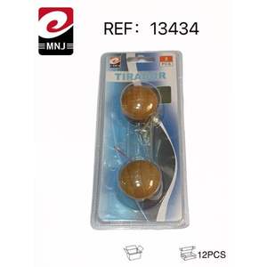 TIRADOR 12U 2pcs Poignées de porte et de fenêtre avec poignées en bois - Product Image 1