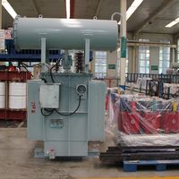 2000kVA 3 Fazlı 35000/10300V Yağlı Tip OLTC Yüklü Durumda Değiştirilebilir Tapalı Güç Trafosu Bakır Sargılı ONAN Soğutmalı
