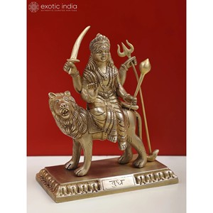 Escultura de latón de 7 pulgadas hecha a mano de Budh (The Mercury) Diseño tradicional para la decoración del hogar y el templo para Diwali - Product Image 2