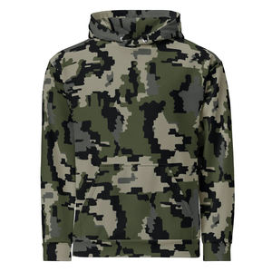 Sweat à capuche camouflage oversize épais unisexe, style streetwear décontracté, à manches longues, en mélange de coton et de polyester, basique - Product Image 3