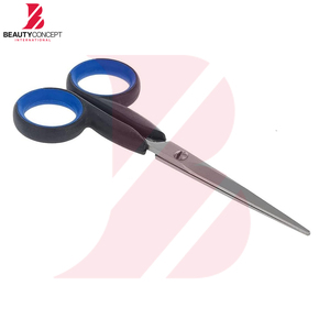High <b>Precision</b> Product Plastic Handle Hair Scissors Stainless Steel Barber Shears Professional Long Lasting Salon <b>Tools</b> - Product Image 4