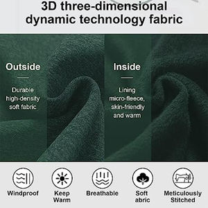 Sudadera con capucha urbana para hombre, chaqueta con capucha y forro polar, moda urbana - Product Image 5