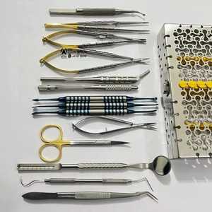 ชุดเครื่องมือผ่าตัดช่องปากสำหรับโรคปริทันต์แบบละเอียด ยี่ห้อ Salaar German Micro Periodontal Oral Surgery Kit  พร้อมมีดผ่าตัด Hu Friedy ได้รับการรับรองมาตรฐาน CE รุ่น SI-BSI-001 ลดราคาพิเศษ - Product Image 1