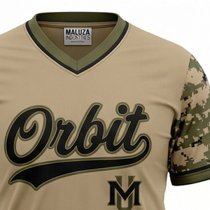 Maillot de baseball personnalisé sublimé, coutures haute résistance, tissu respirant haute performance, tenue d'entraînement pour équipe, vente en gros - Product Image 2