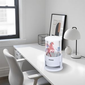 Proyector de Ventilador Holográfico 3D, Pantalla Publicitaria de 360 Grados, 700 Videos, 234 LED, Control Remoto Habilitado por APP/WIFI, 7CM - Product Image 5