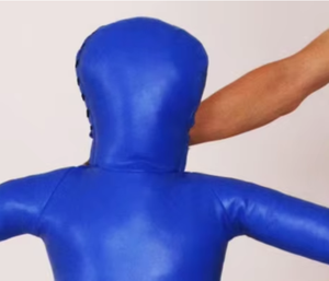 Maniquí de Entrenamiento PROFIT SPORTS para Grappling, Boxeo, MMA, Práctica de Lucha, Ejercicios de Artes Marciales, Inflable de PU Azul - Product Image 3