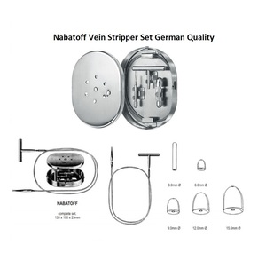 Juego de Extractores de Venas Nabatoff Profesional de Alta Calidad, Acero Inoxidable Quirúrgico, Certificado CE, Certificado ISO13485 - Product Image 6