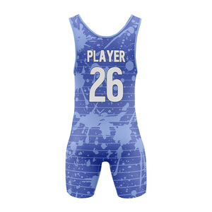 Custom Men's Wrestling <b>Singlet</b> Quick Dry Stretch Athletic Wear for Wrestling Practice and Sports Performance Use - Product Image 3