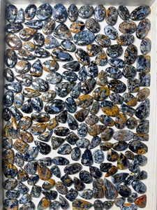 Piedra preciosa suelta cabujón de pieter blanca natural de alta calidad |   Corte personalizado de varios tamaños y formas para la fabricación de joyas DIY en Pieter Site - Product Image 1