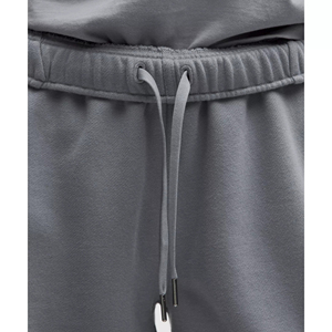 Top Selling Women's Casual Shorts Breathable 100% Cotton Fleece Quick Dry Elastic Waist Button Side Cargo Pockets - Product Image 2