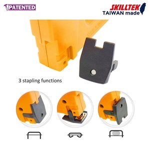2 in 1 ABS Plastic <b>Staple</b> Gun with 3 Functions and Safety Handle Lock for Industrial and DIY Light Tacking Applications - Product Image 2