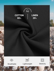 Pantalon de pyjama en coton pour homme, écologique, séchage rapide, respirant, léger, confortable pour l'été, bas de pyjama tricoté pour la maison - Product Image 6