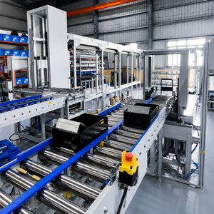 Automated Rotary Positioning Conveyor Vertical pallet lifter Assembly Line Adjustable Speed for Manufacturing - Product Image 1