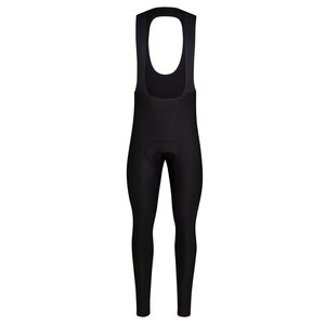Pantalones Cortos de Ciclismo Unisex Ajustados, Largos, Negros con Dorso Amarillo, de Secado Rápido, que Absorben la Humedad, de Spandex/Nylon - Product Image 2