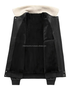 Chaquetas de moda de cuero Premium de alta calidad de nuevo estilo para hombre personalizado mejor diseño con material de tela Precio de Venta caliente - Product Image 4