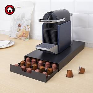 Organisateur moderne en métal pour tasses K <span class=keywords><strong>Dolce</strong></span> <span class=keywords><strong>Gusto</strong></span> Nespresso Porte-45 <span class=keywords><strong>capsules</strong></span> Porte-dosettes de café <span class=keywords><strong>Tiroir</strong></span> de rangement - Product Image 2