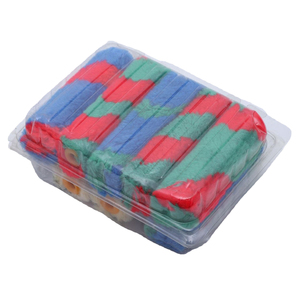 4in acrylic với màu đỏ và màu xanh sọc nóng Acrylic <span class=keywords><strong>syntex</strong></span> girpaint nhiều màu cam Con lăn nạp con lăn tay áo sơn Bộ - Product Image 5