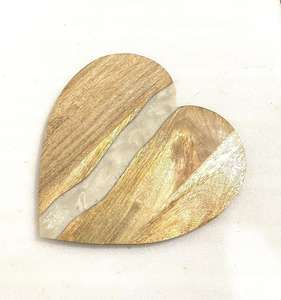 Tabla de Cortar de Madera de Acacia y Resina Ecológica de Lujo para Cocina, Tamaño Grande, Venta al por Mayor - Product Image 2