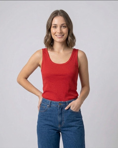เสื้อกล้ามผู้หญิงลำลอง คอกลม แขนกุด ทรงเข้ารูป สำหรับวิ่งและออกกำลังกายในฤดูร้อน - Product Image 4