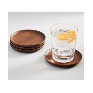 Sous-verre en bois résistant à la chaleur, lisse et poli, pour la maison et les restaurants - Product Image 2